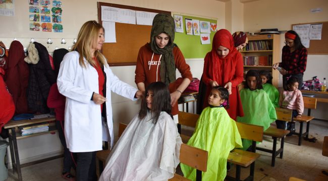 Hilvan Belediyesi Saç Bakım Hizmetine Devam Ediyor