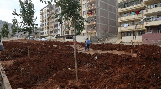 Eyyübiye Belediyesinden Selçuklu Mahallesine Bir Park Daha Hazır