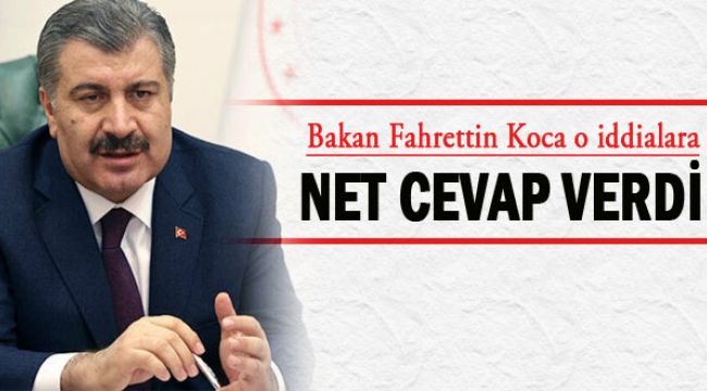 Bakan Koca Basın Toplantısı İle Açıkladı