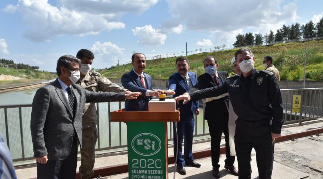 Şanlıurfa’da 2020 Yılı Sulama Sezonu Açıldı