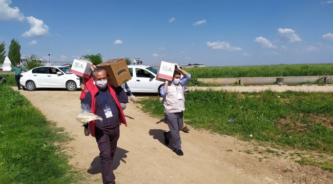 Şanlıurfa’da Hayırseverlerin Destekleri devam Ediyor