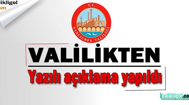 Urfa Valiliği Sosyal Yardımlar İçin Nereye Başvurulacağını Açıkladı