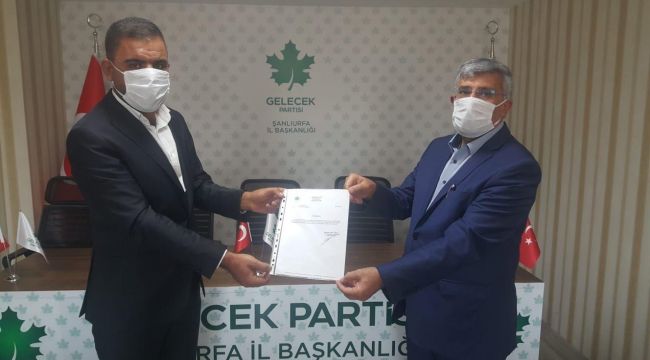 Gelecek Partisi Akçakale İlçe Başkanı Belli Oldu