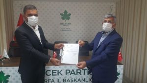 Gelecek Partisi Akçakale İlçe Başkanı Belli Oldu