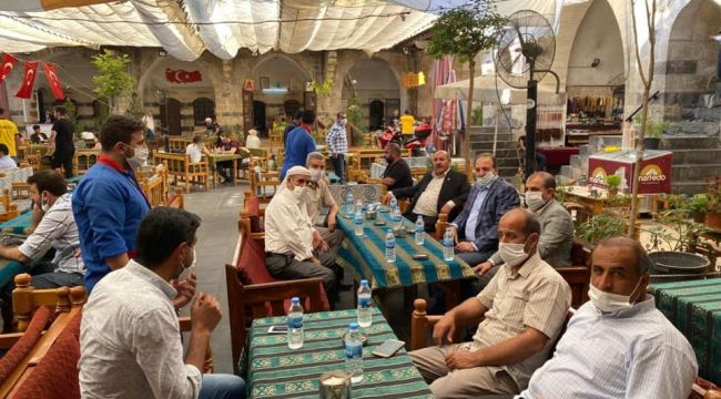 TBMM İdare Amiri Doç.Dr. Halil Özcan, çat kapı ziyaretlerini sürdürüyor