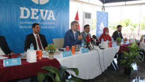 DEVA Partisi Şanlıurfa İl Kurucu Heyeti tanıtıldı