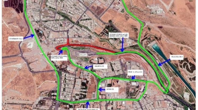 Urfa Büyükşehir Duyurdu: O yol trafiğe kapatılacak