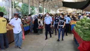 Haliliye’de Ekipler Maske Denetimine Çıktı