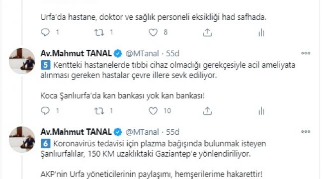 Chp’den Karanlıkta Sirenli Ambulans Konvoyuna Tepki                                         