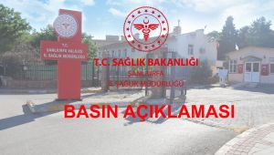 İl Sağlık Müdürlüğünden Açıklama