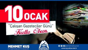 Başkan Kuş'tan Gazeteciler Günü Mesajı