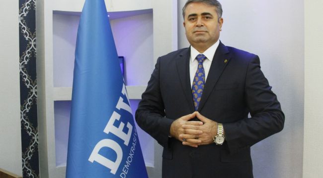 DEVA Partisi Şanlıurfa İl Başkanı TÜYSÜZ, Regaib Kandili münasebetiyle bir mesaj yayımladı