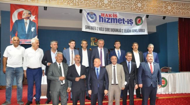 Urfa Hizmet-İş’te genel kurul heyecanı: İzol güven tazeledi