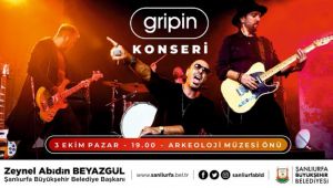 Gripin Müzik Grubu Şanlıurfa'da Sahne Alacak