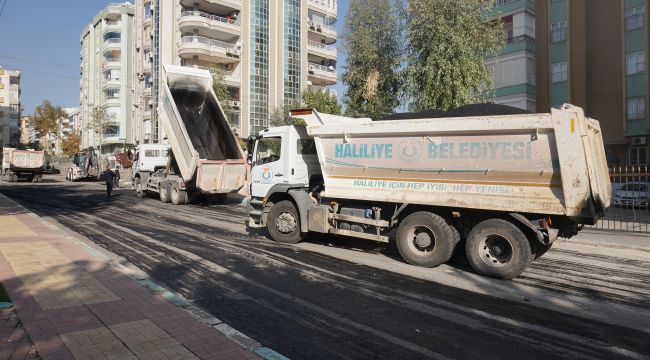 Haliliye’de Üst Yapı Çalışmaları Devam Ediyor