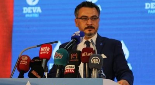 Deva Partisi Şanlıurfa il başkan yardımcısı Yılan İstifa ettiğini açıkladı