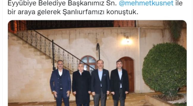 Şanlıurfa’da ‘Parti Devleti’ Görüntüsü! CHP’den Valiye AKP İl Başkanı Eleştirisi