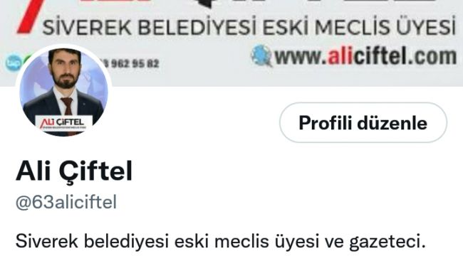 Ali Çiftel'de katıldı