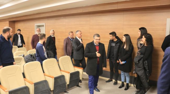 AK Parti İl Başkanlığından '27 Mart Dünya Tiyatrolar Günü' Ziyareti