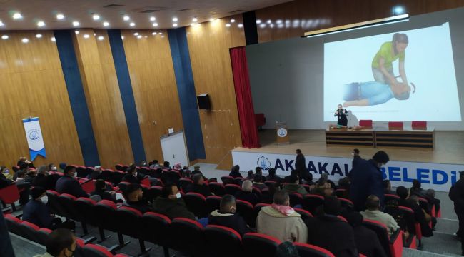 Akçakale’de İlk Yardım Bilmeyen Kamu Personeli Kalmasın