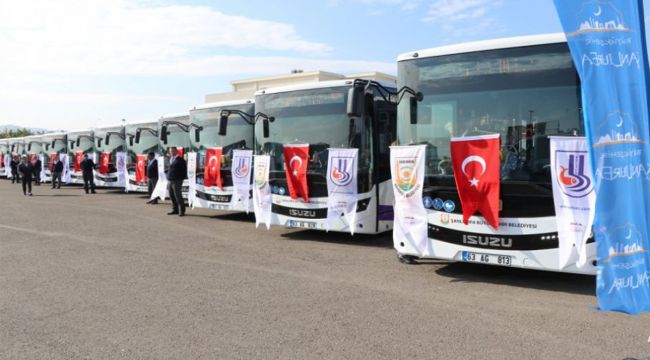 Şanlıurfa’da Toplu Taşıma Bayram Boyunca Ücretsiz