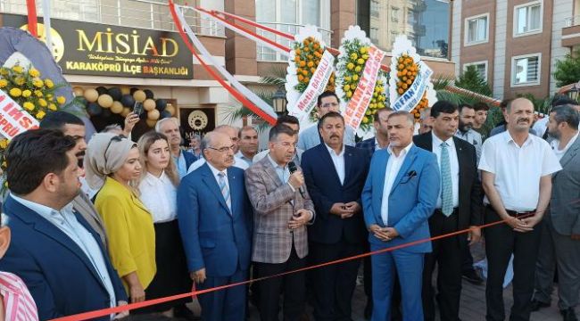 MİSİAD Karaköprü Şubesi Açıldı