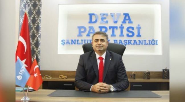 Deva Partisi Ş.Urfa İl Başkanı Av. Ahmet Tüysüz, Urfa sorunları hakkında konuştu