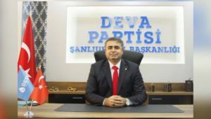 Deva Partisi Ş.Urfa İl Başkanı Av. Ahmet Tüysüz, Urfa sorunları hakkında konuştu