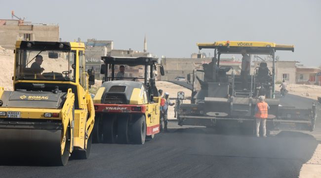 Şanlıurfa Büyükşehir Belediyesi Asfalt Çalışmasında Fark Yarattı