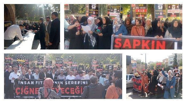 Şanlıurfa'da LGBT Fitnesine Protesto