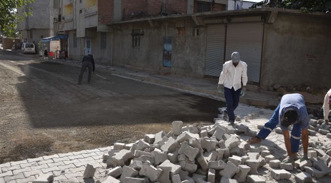 Siverek’te üst yapı yenileme çalışmaları sürüyor