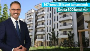 Başkan Kuş bir müjde daha verdi: Sırada 600 konut var!