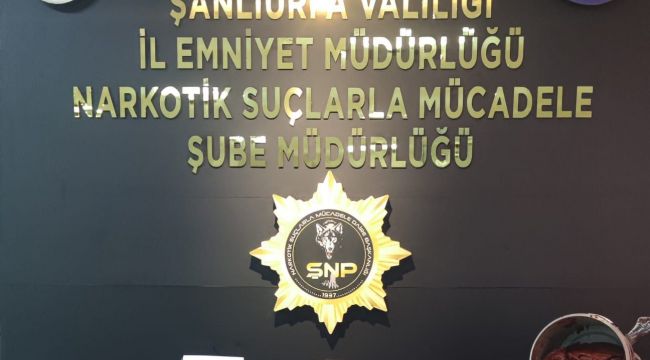 Şanlıurfa İl Emniyet Müdürlüğünden başarılı operasyon