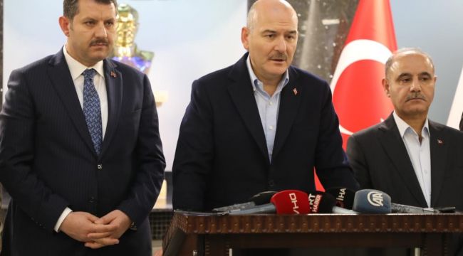 Bakan Soylu, büyük uyuşturucu operasyonu için Şanlıurfa'ya geldi, 13 ilçede operasyon gerçekleştirildi