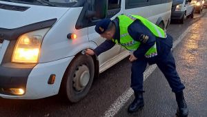 Şanlıurfa'da 7 araç trafikten men edildi