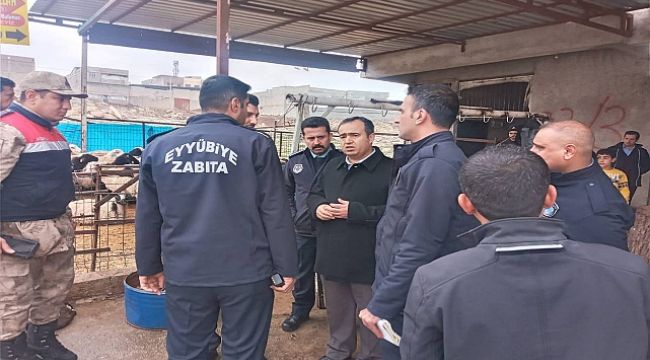 Şanlıurfa'da kaçak kesime taviz verilmeyecek