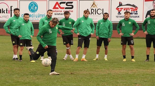 Şanlıurfaspor'dan sıkı antrenman