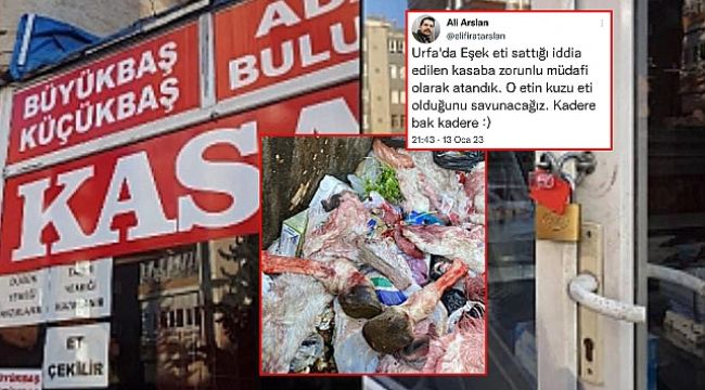 Eşek eti satan kasaba zorunlu avukat tayin edildi