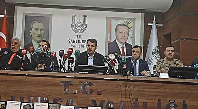 Şanlıurfa Valisi Salih Ayhan depreme ilişikin açıklamada bulundu