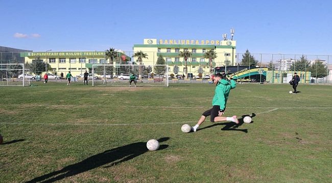 Şanlıurfaspor'da Erokspor hazırlıkları tamamlandı