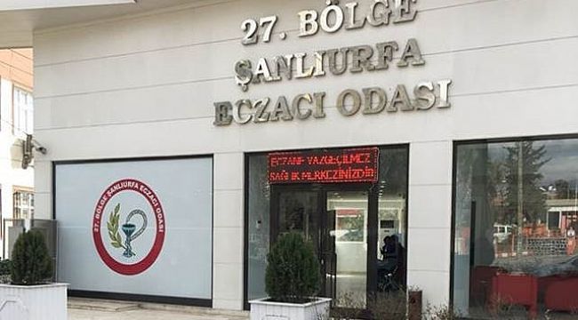 Urfa Eczacılar Odası'ndan Adıyaman çağrısı