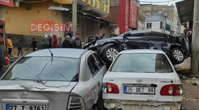 Eyyübiye'de Mance Deresi taştı! Maddi hasar büyük