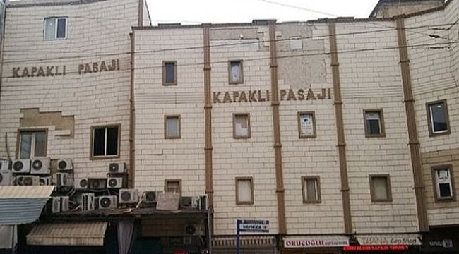 Kapaklı Pasajı'nın hasar durumu değiştirildi