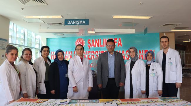 Şanlıurfa Harran Üniversitesi Hastanesinde Obezite Farkındalığı İçin Stant Açıldı