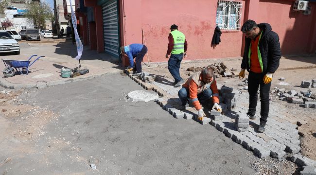 Haliliye’de Üstyapı Çalışmaları ile Yollar Daha Konforlu