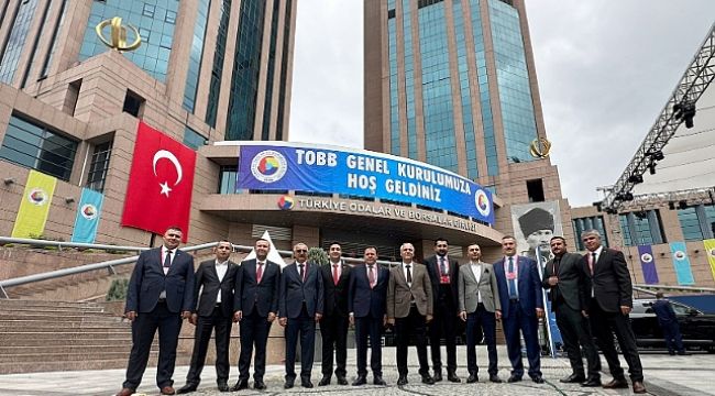 TOBB Genel Kurulunda Urfa'yı Yetim Temsil Etti