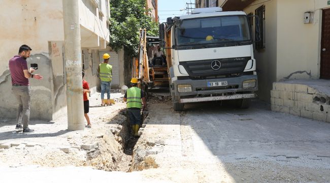 Eyyübiye’de Doğalgaz Çalışmaları Devam Ediyor