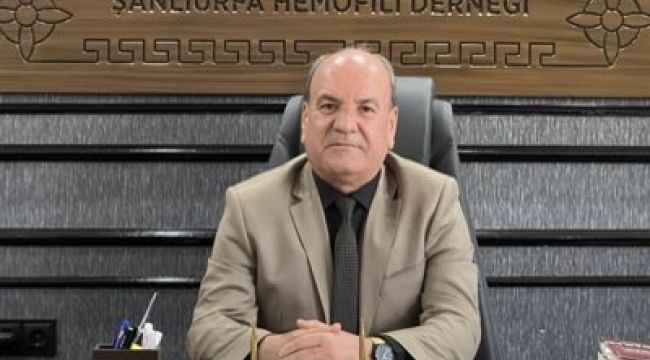 Hemofili Dernek Başkanı Ali Yıldırım'dan Bayram Mesajı