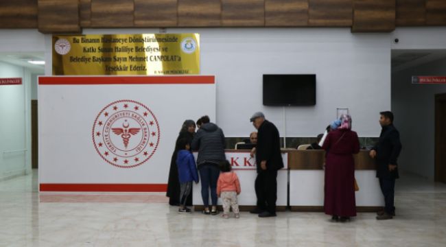 Şanlıurfa'da hastane vatandaşın işini kolaylaştırdı