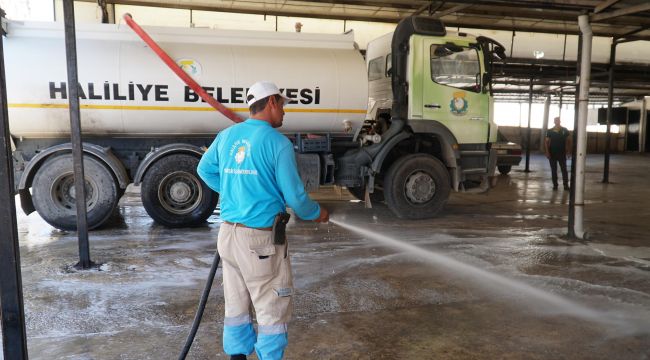 Haliliye’de Kurban Bayramı Sonrası Kapsamlı Temizlik Çalışması